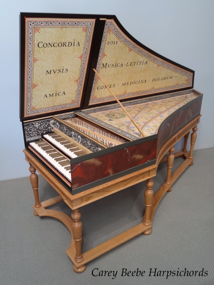 Ruckers Double Harpsichord for Royal Opera House, Muscat 98K jpeg
