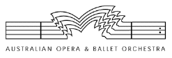 Australian Opera & Ballet Orchestra logo 4K gif