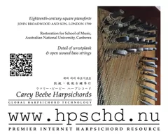 1799 Broadwood & son Square pianoforte postcard thumbnail 10K webp
