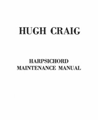 Hugh Craig Maintenance Manual cover 4K jpeg